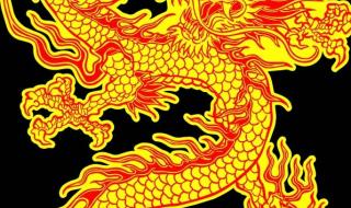 龙年2024年的绘画简单又好看